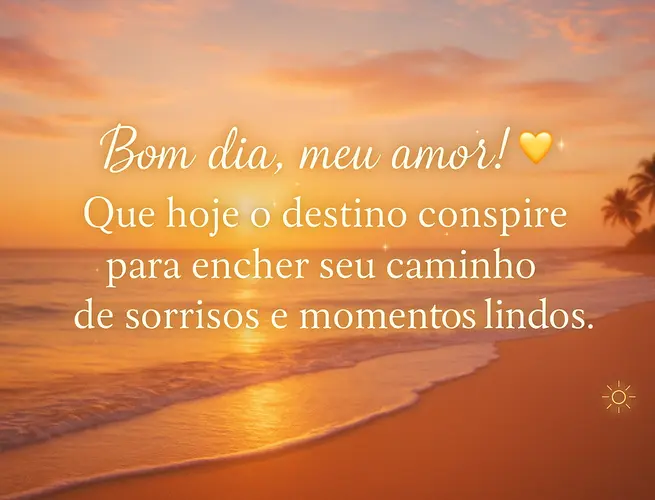Bom Dia Meu Amor